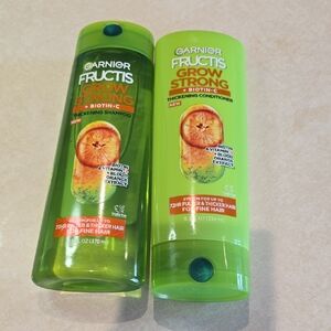 Garnier Fructis Grow Stronger Thickening Shampoo and Conditioner